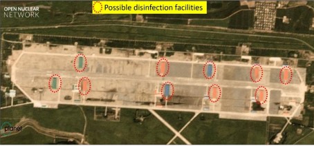 Alteration of the Uiju airport