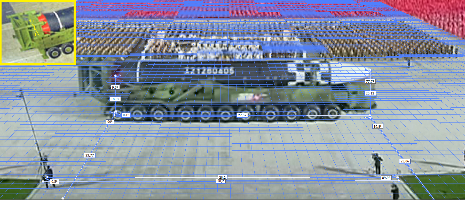 ICBM with grid and inset