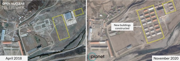 Satellite images of location 5